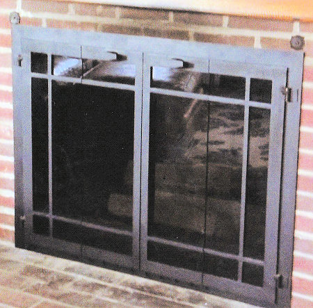 Falmouth Square window pane all black finish vice bi fold doors standard window pane smoke glass comes with slide mesh 